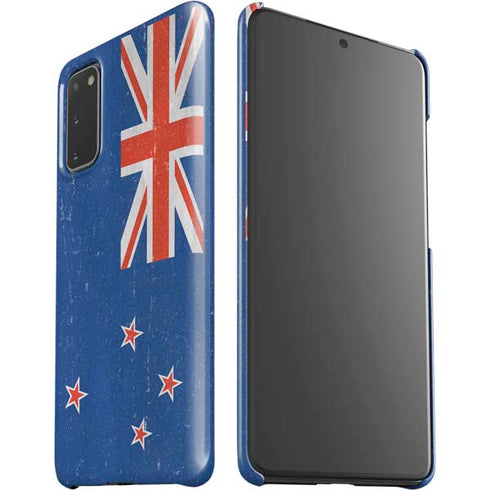 New Zealand Flag Distressed Galaxy S20 Lite Case